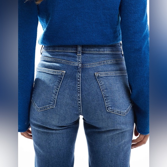 Only Blue Straight Leg Jeans - Picture 4 of 10